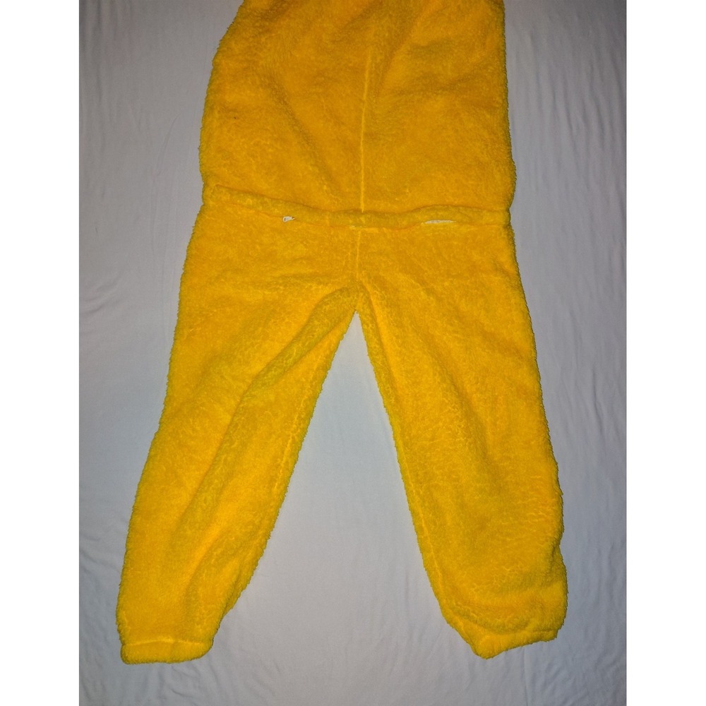Teletubbies Laa Laa, Fleece Hooded  Jumpsuit, Size XL - Picture 3 of 6
